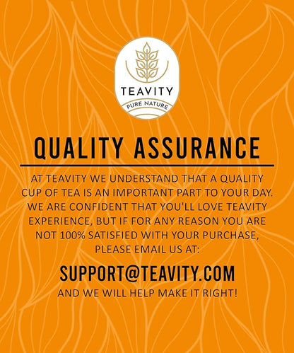 Teavity Organic Chamomile Tea Pods for Keurig - Decaf - 36 Count