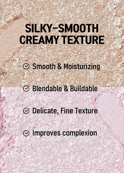 COLORGRAM Milk Bling Heartlighter 02 Pink Heart | Daily Makeup