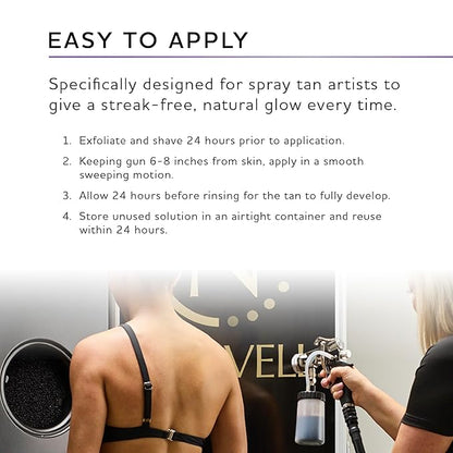 Norvell Premium Professional Sunless Tanning Spray Tan Solution - Venetian, 8 fl.oz.