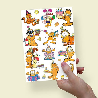 Temporary Tattoos Sticker for Christmas, Birthday, Concert, Temporary (Yellow 50PCS)