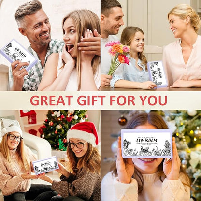 24 Pack Lip Balm, Natural Lip