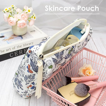Pazimiik cotton makeup bag for