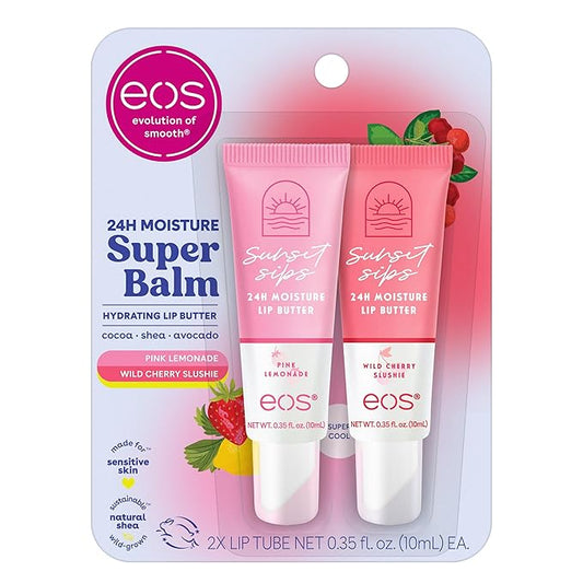eos 24H Moisture Super Balm- Pink