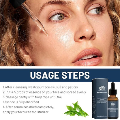 2 Pcs Paracress Facial Oil, Paracress Oil for Face, Paracress Serum, Paracress Facial Serum Organic, Smooth Fine Lines and Wrinkles, Natural Face Oil for All Skin Types 30ML/1oz