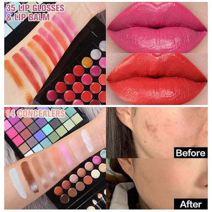 177 Colors Professional Makeup Kit for Women Girls