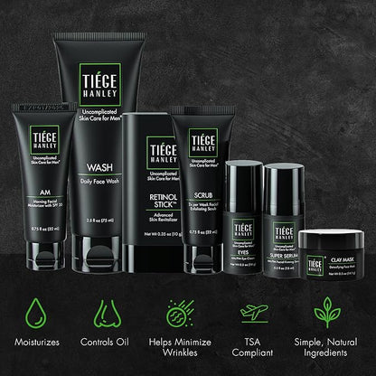 Tiege Hanley Mens Skin Care Set, Rejuvenation Skin Tiege