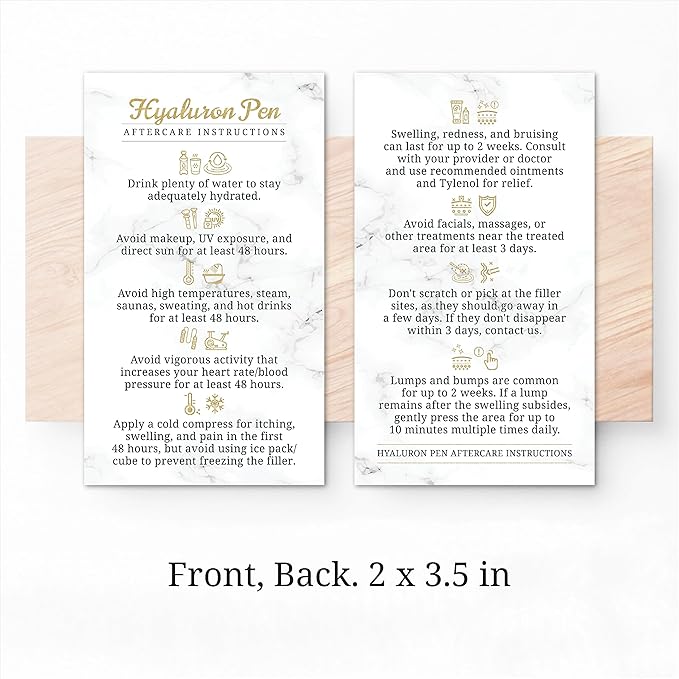 100 Pack - Premium Hyaluron Pen Supplies