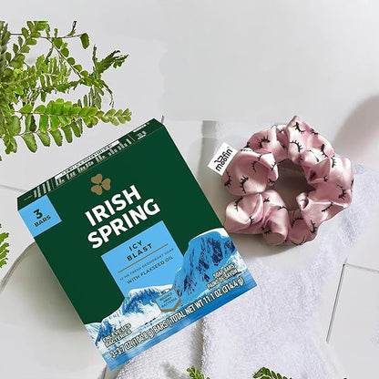 Irish Spring Icy Blast Bar Soap,
