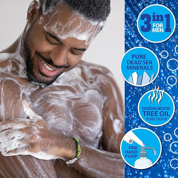 Dead Sea Collection Men’s Body Wash