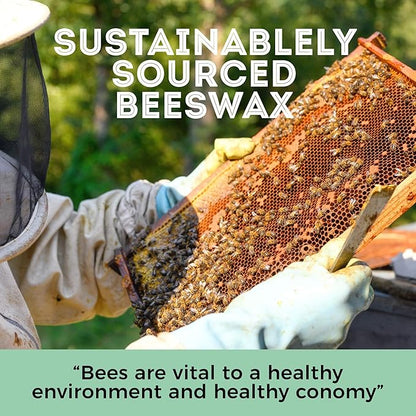 HUNNYBEE Beeswax Pellets 3LB, 100% Pure lbs)