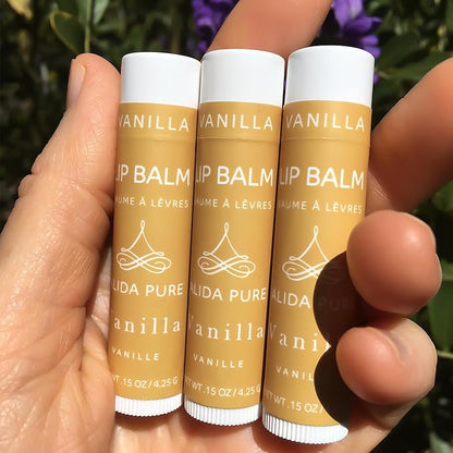 Vanilla Lip Balm Collection, Vegan Lip Lips,