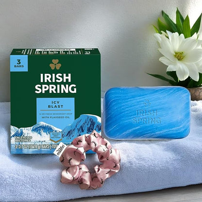 Irish Spring Icy Blast Bar Soap,