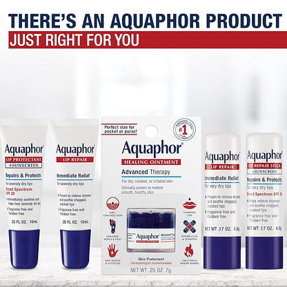 Aquaphor Lip Repair, Moisturizing Lip Balm Oz