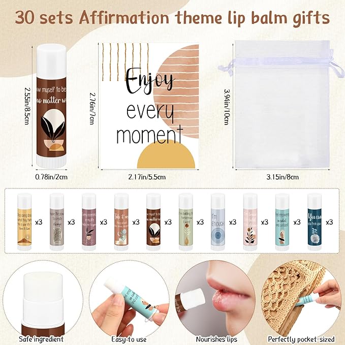 Mental Health Awareness Gifts Lip Balm