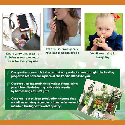 Lip Balm Mint,100% Natural Moisturizing Lip