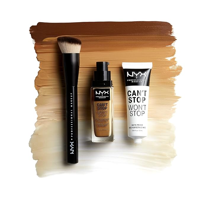 NYX PROFESSIONAL MAKEUP Can't Stop Won't Stop Foundation Foundation Brush