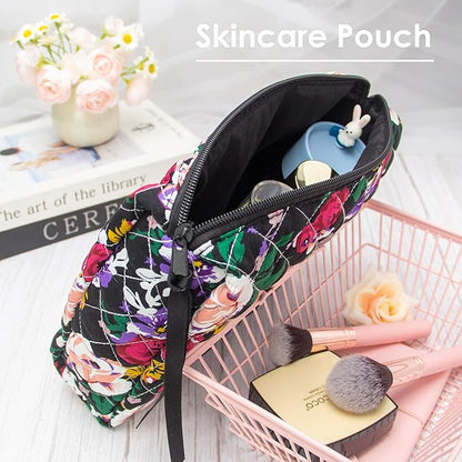 Pazimiik cotton makeup bag for