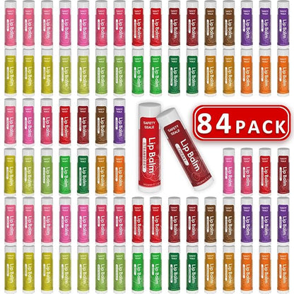 84 Pack Natural Lip Balm Bulk