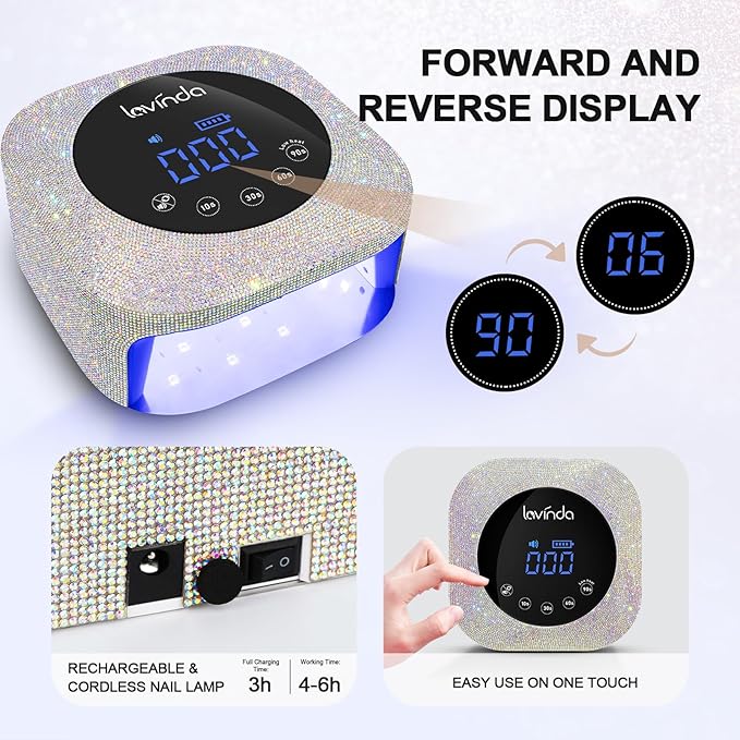 Lavinda uv led nail lamp,