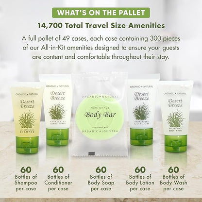 Desert Breeze Hotel Soaps and Toiletries 1oz