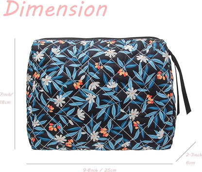 Pazimiik cotton makeup bag for