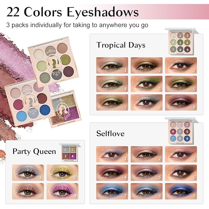 Color Nymph Girls Makeup Kits For Teens, Beginners