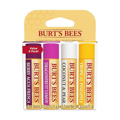 Burts Bees Tropical Assortment Lip Balm,