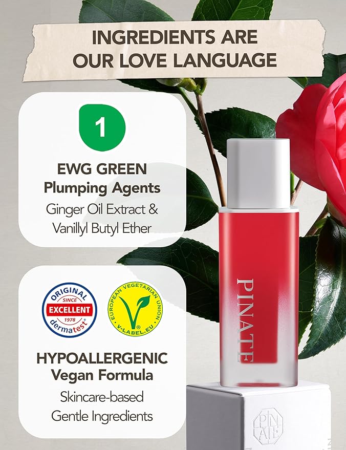 Natural Bloom Korean Lip Oil Serum