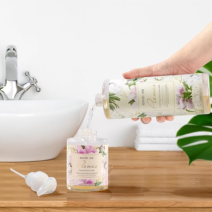 Foaming Hand Soap Refill, Peony, Gentle
