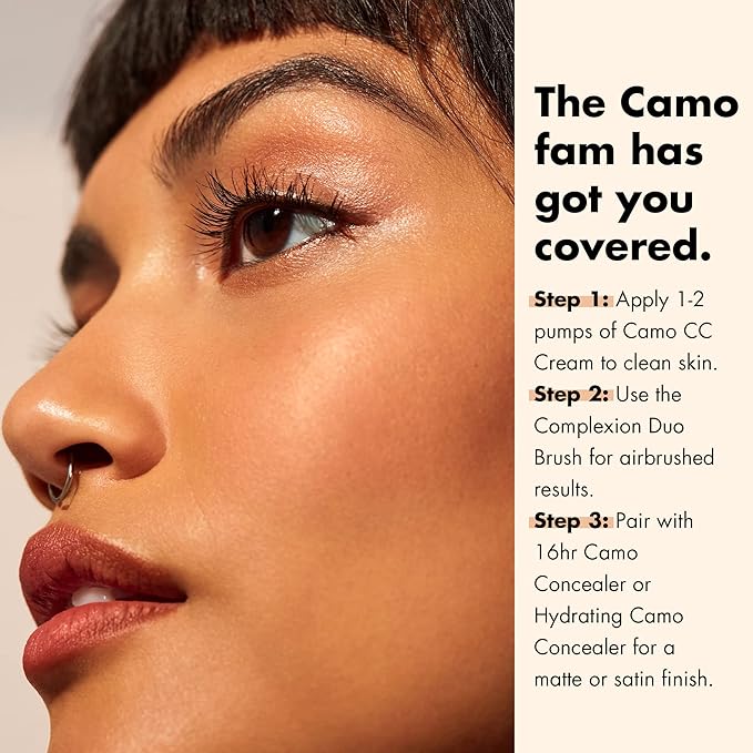 e.l.f. Hydrating Camo CC Cream, Color-Correcting Full Coverage 1.05 Oz