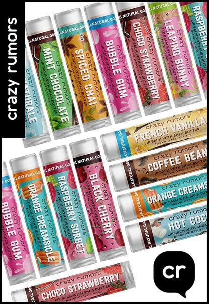 Crazy Rumors Lip Balm with Shea oz