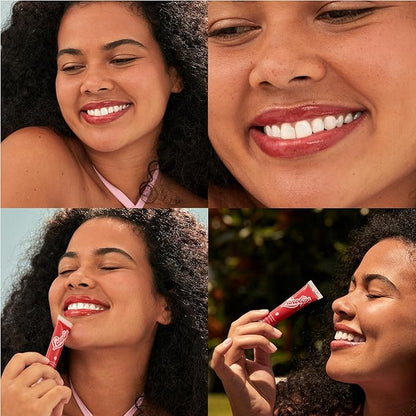 Lanolips Fruity Jellybalm, Strawberry - Tinted 0.35oz)