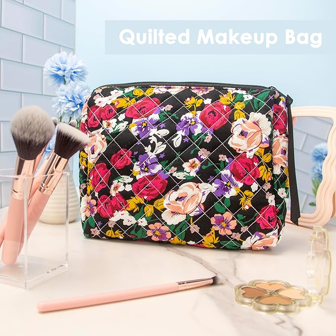Pazimiik cotton makeup bag for