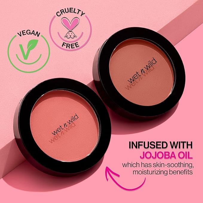 wet n wild Color Icon Blush, Effortless Glow Nudist Society(Packaged)