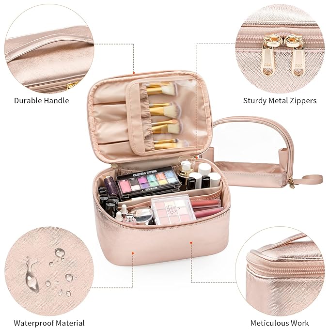 Ocheal makeup bag set of
