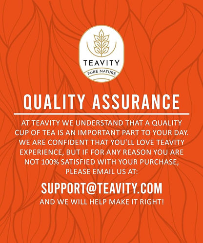 TEAVITY Organic Coconut Island Tea Pods | Recyclable Single-Serve Tea Pods Compatible with Keurig K-Cup 2.0 Brewers | Certified USDA Organic | 36 Count (Pack of 1)