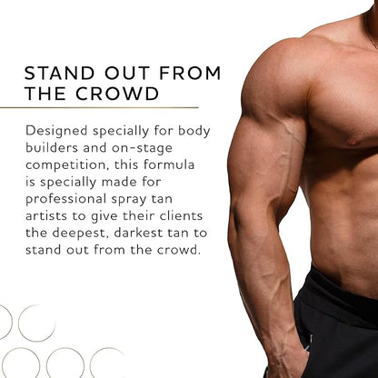 Norvell Premium Professional Sunless Tanning Spray Tan Solution - Competition Tan, 8 fl.oz.