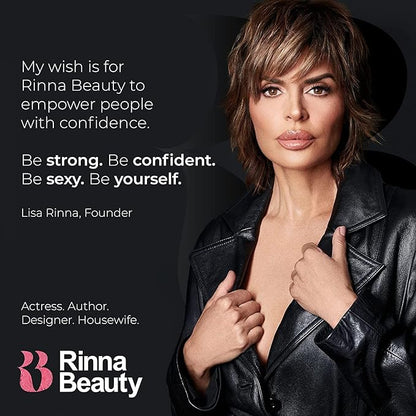 Rinna Beauty Icon Collection - Lip Gloss - Hustle - Tinted, Hydrating, Long-Lasting - High Pigment and Shine, Vegan, No Parabens, Clean Makeup, Flavor-Free, Cruelty-Free - 1 each