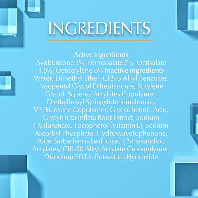 Eucerin Advanced Hydration SPF 30 Sunscreen Spray, Lightweight Sunscreen Lotion Spray, Hypoallergenic, Fragrance Free and Alcohol Free, 6 Oz Spray Bottle