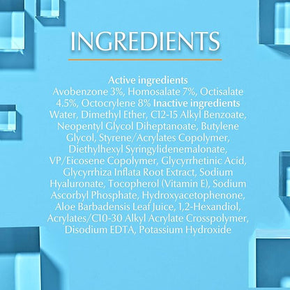 Eucerin Advanced Hydration SPF 30 Sunscreen Spray, Lightweight Sunscreen Lotion Spray, Hypoallergenic, Fragrance Free and Alcohol Free, 6 Oz Spray Bottle