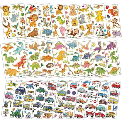 Temporary Tattoos Stickers for Kids - 260+ Styles Party Gifts