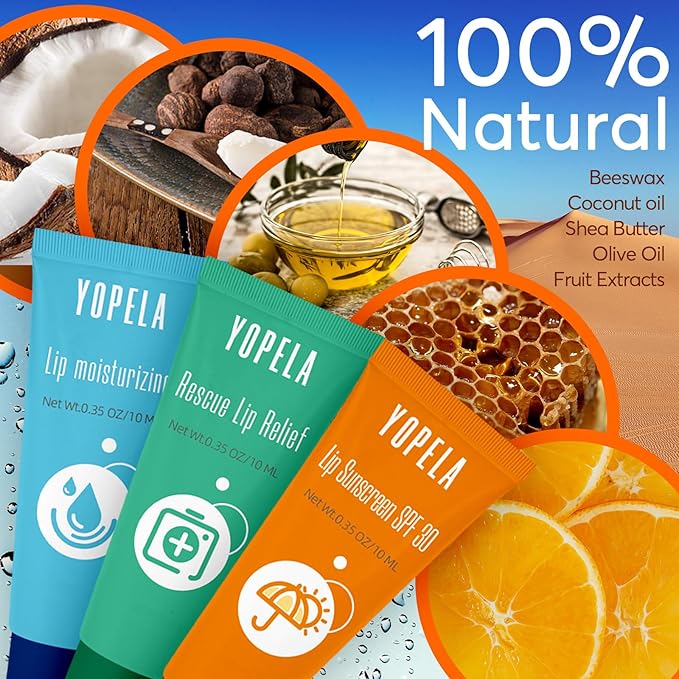 Lip Sunscreen Moisturizing and Repair Package