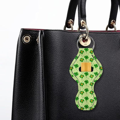 Chapstick Holder Keychain for Lipstick Lip Girls