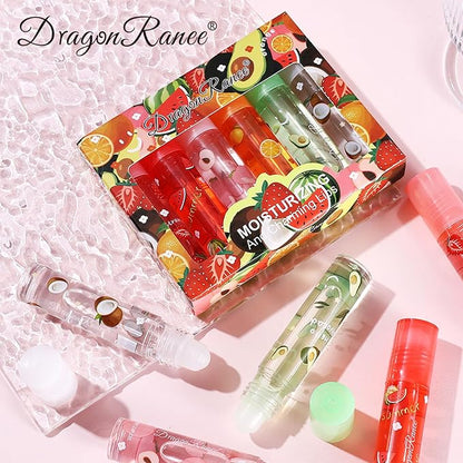 Moisturizing Lip Oil 6 Pcs Roll-on Lip Oil Moisturizing