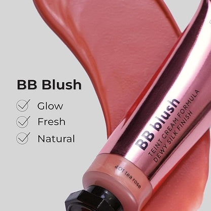 Lamel BB Blush Cheek Makeup - Lightweight and 10ml