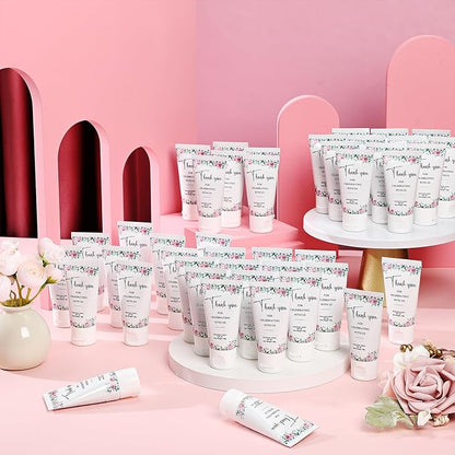 72 Pcs Mini Sunscreen Bulk for Summer Party Wedding SPF 30 Water Resistant Sunscreen Lotion Bulk 1oz Travel Size for Thank You Gifts Summer Party Wedding Supplies(Floral)