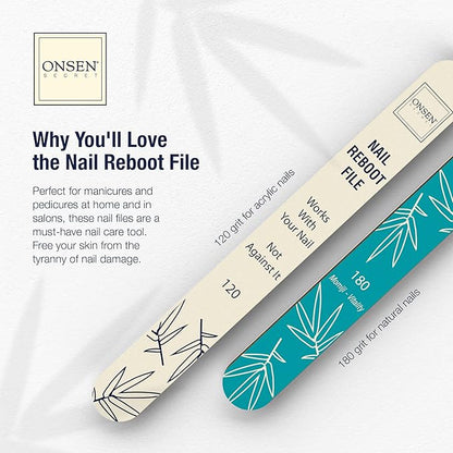 Onsen japanese nail file buffer