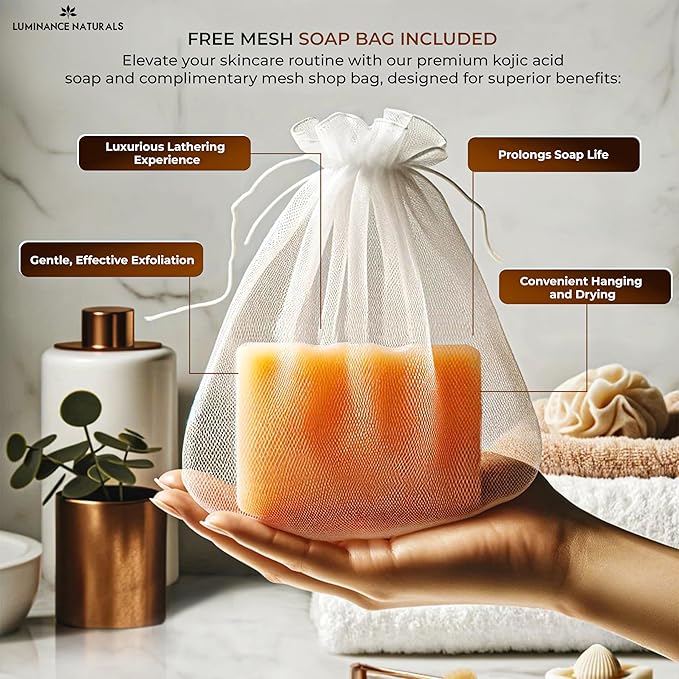 Turmeric and Kojic Acid Soap