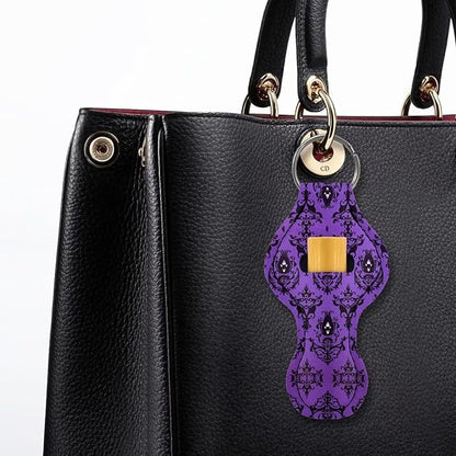 Chapstick Holder Keychain for Lipstick Lip Girls