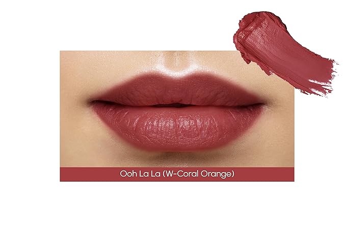 Mom's Secret Lily Natural Lipstick, Natural moisture with Vitamin E coupled with Organic Grapeseed and Organic Jojoba Oils, Vegan, Paraben Free, Made in the USA. 0.14 oz. (Ooh La La)